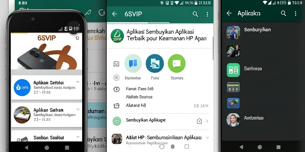 Tampilan antarmuka 6SVIP yang sederhana dan efektif.