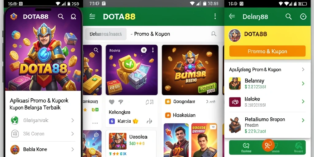 Tampilan antarmuka DOTA88 yang menarik dan mudah digunakan.