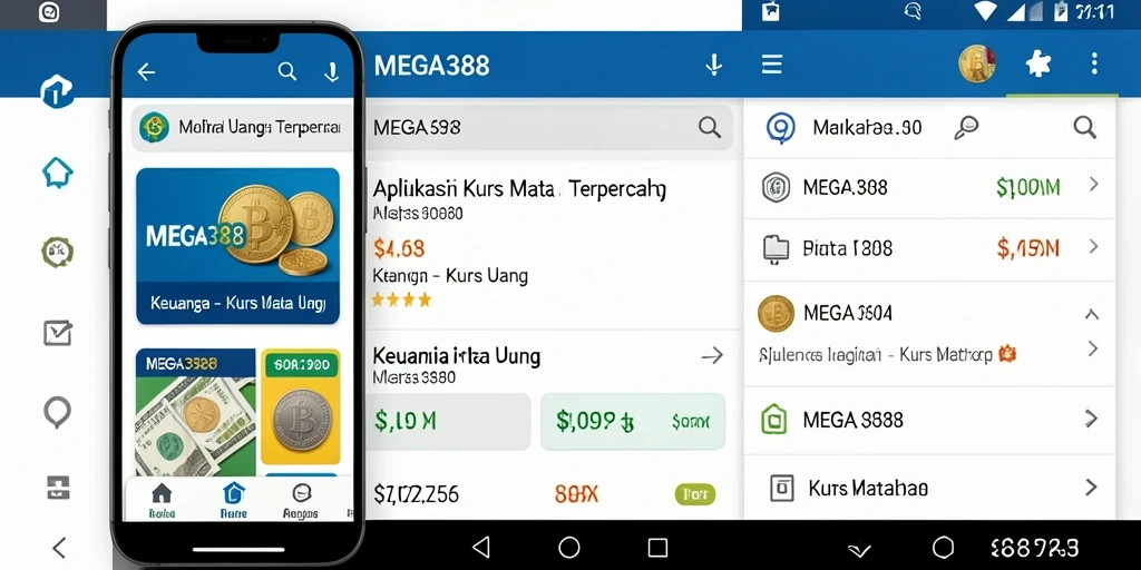 Tampilan antarmuka MEGA388 yang sederhana dan informatif.