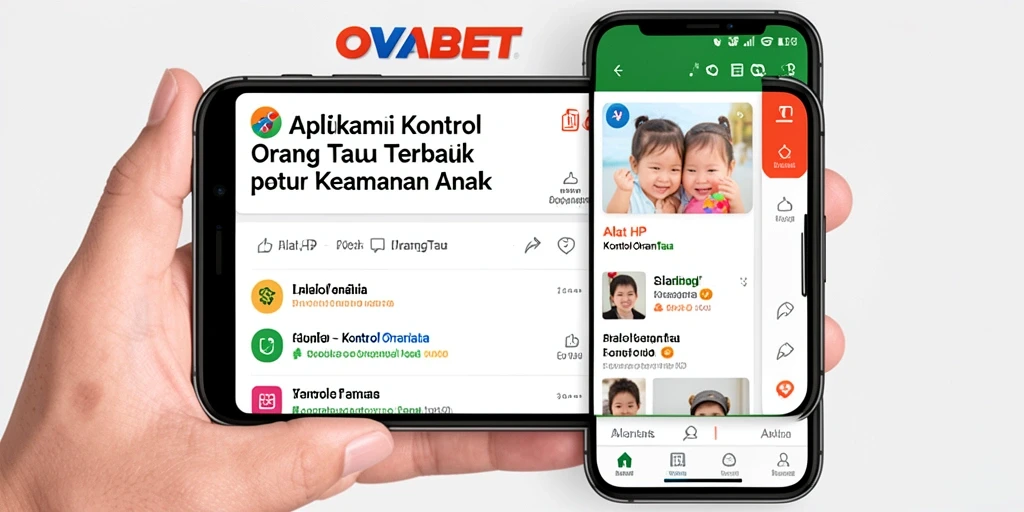 Antarmuka OVABET yang intuitif untuk kontrol orang tua yang efektif.