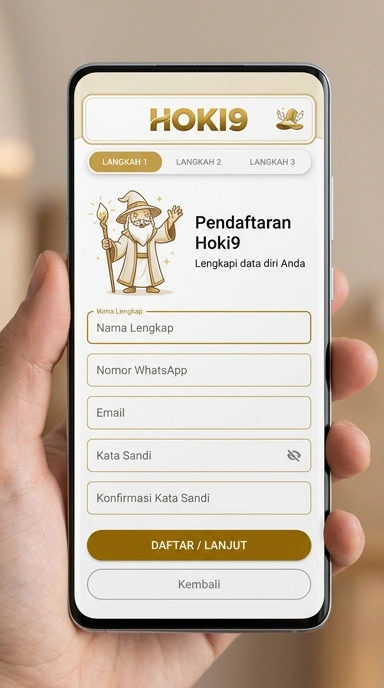 Daftar Akun Baru hoki9 untuk Pengguna Android
